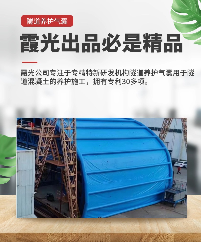 大田镇高温保湿隧道混凝土养护 高温蒸汽隧道混凝土养护 充气隧道拱